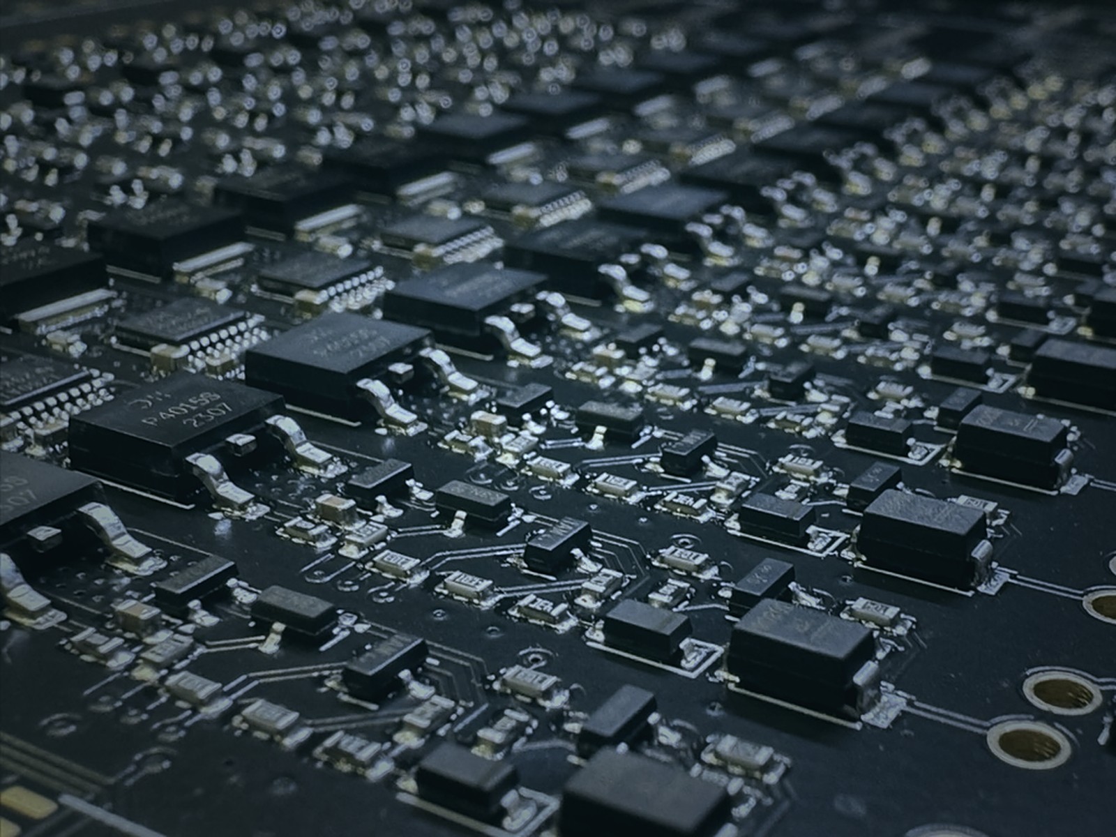 NVYRO circuit board — designed from the chip upwards